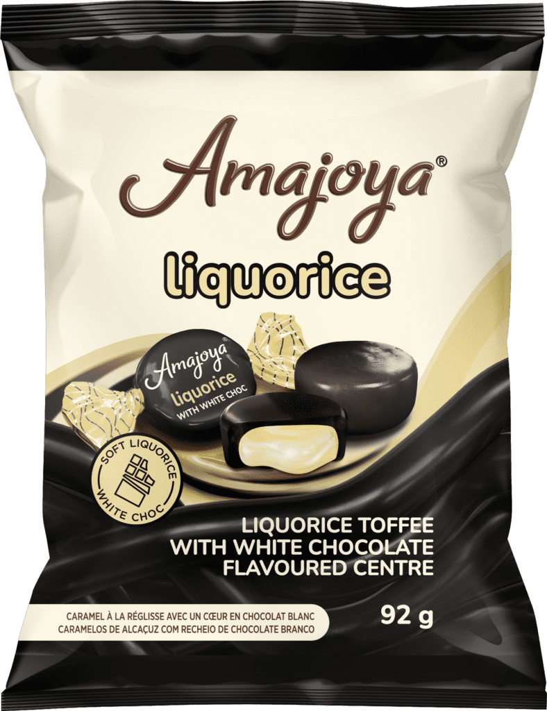 Amajoya Liquorice Toffee White Chocolate