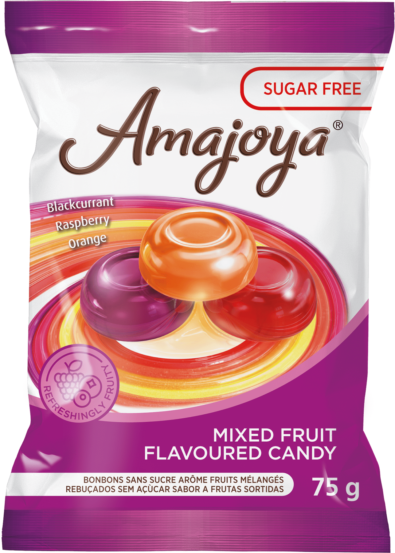 Amajoya Sugar Free Mixed Fruit Flavoured Candy