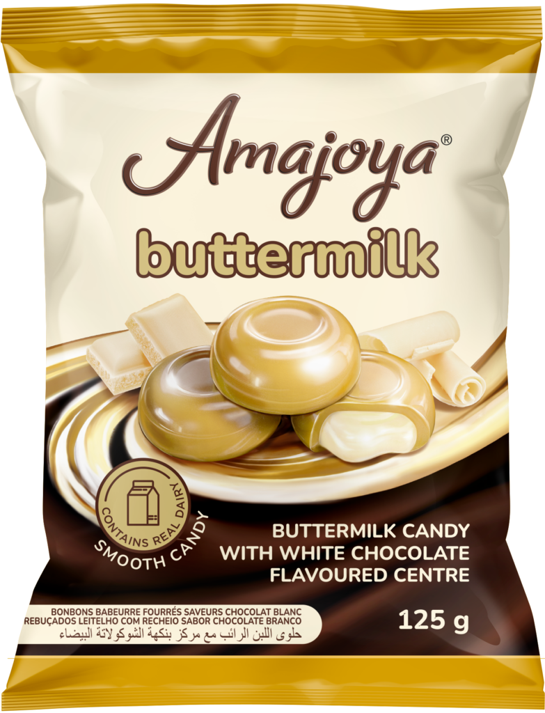 Amajoya Buttermilk Candy with White Chocolate Flavoured Centre